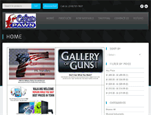 Tablet Screenshot of cajunpawn.net